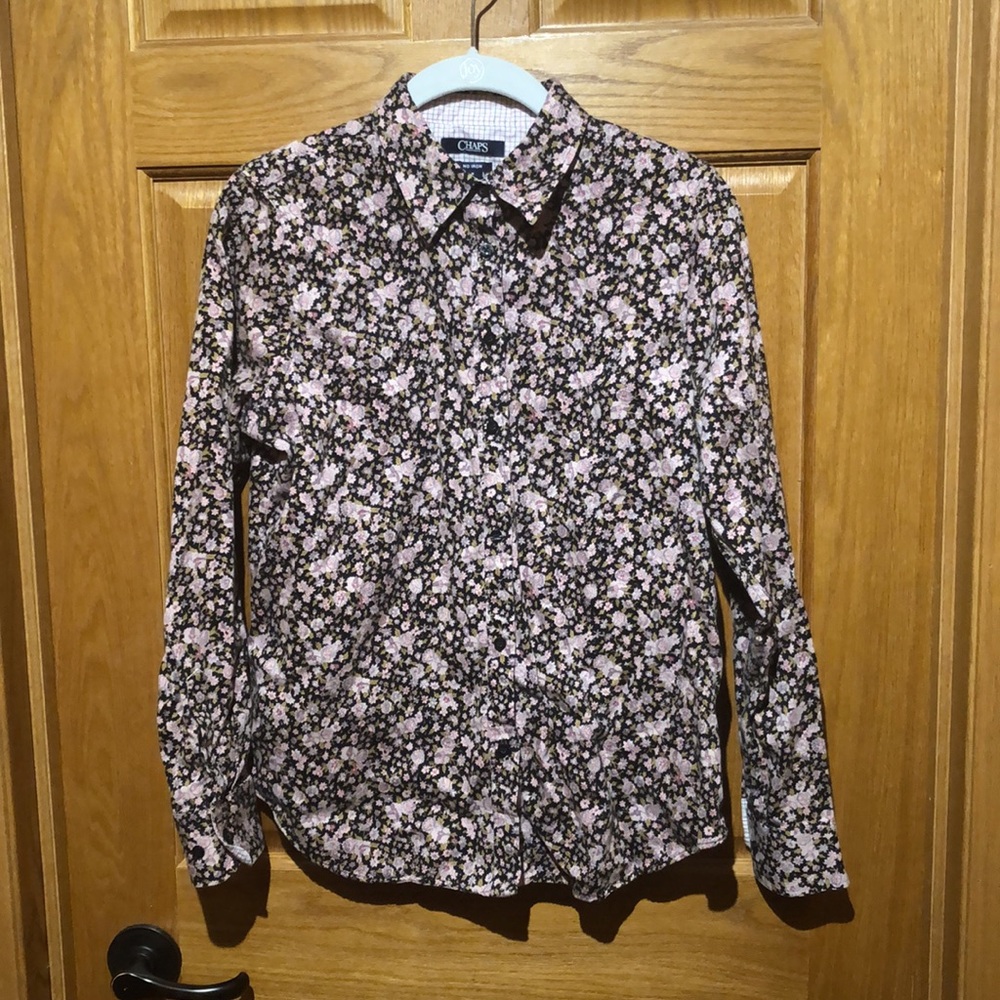 *2* EUC Chaps No Iron long sleeve shirts - Picture 2 of 9